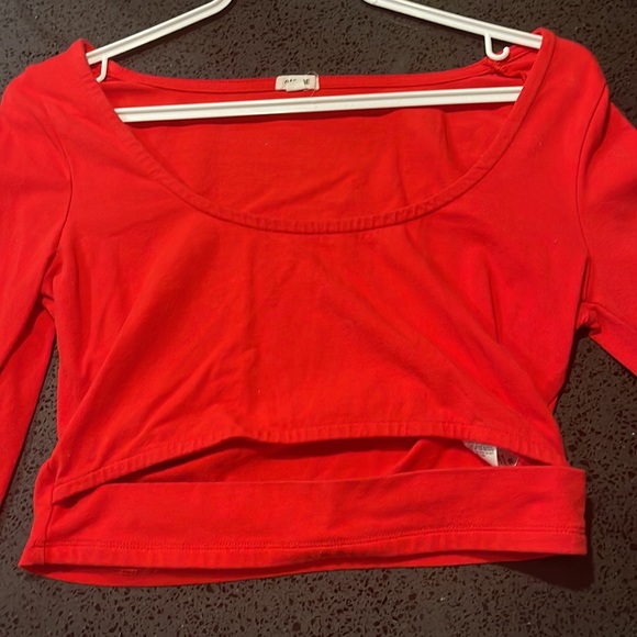 Red Crop Top - Picture 2 of 2